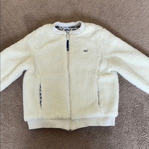 Vineyard Vines Reversible Fleece Jacket